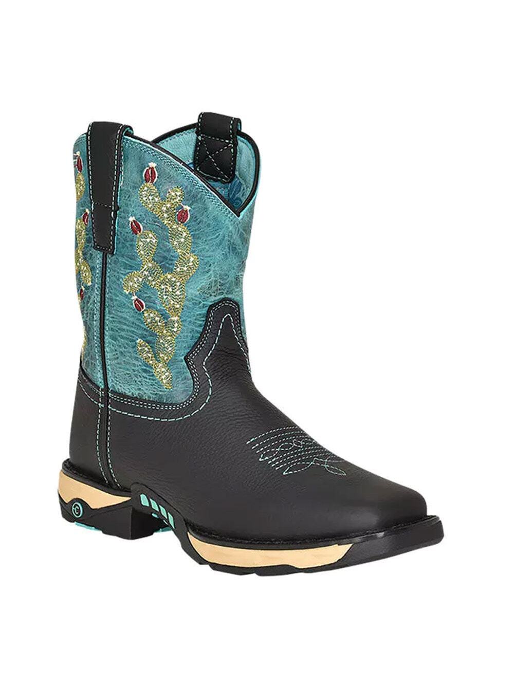 Corral Womens Turquoise Hydro Resist Work Western Boots Multicolor Size 7